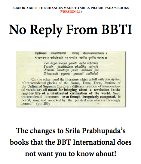 E-BOOK: No Reply From&nbsp;BBTI