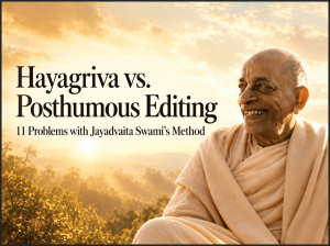 Hayagriva vs. Posthumous Editing featured image