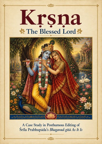 Krsna, The Blessed Lord