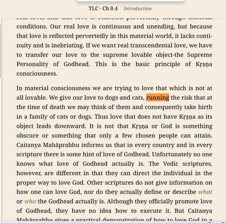 Hayagrīva's revised TLC introduction as printed
